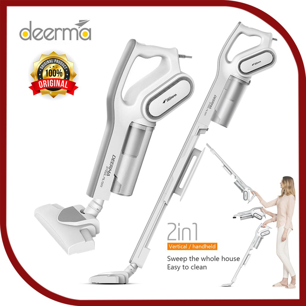Deerma DX700 2in1 Vertical Handheld Vacuum Cleaner With Large