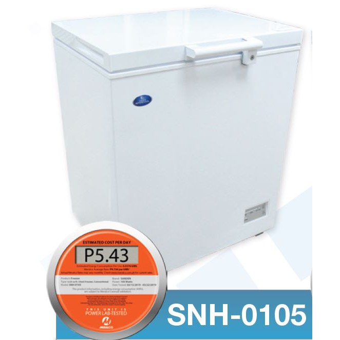 Sanden Hard Top Chest Freezer 3.5cu.ft Shopee Philippines