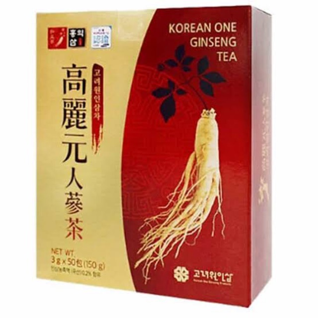 KOREAN ONE GINSENG TEA 50pcs Shopee Philippines