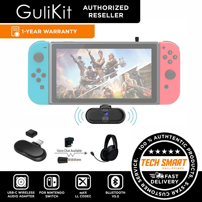 Gulikit Route+ Pro Wireless Audio Adapter Nintendo Switch Shopee Philippines