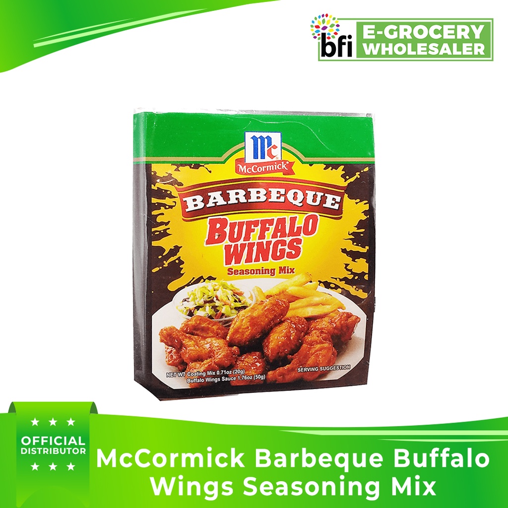 McCormick Barbeque Buffalo Wings Seasoning Mix Shopee Philippines