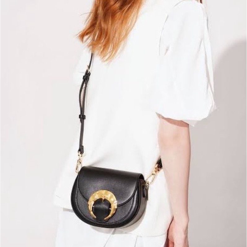 ORIGINAL CHARLES & KEITH BAGS SLING BAG CROSSBODY BAG SADDLE BAG