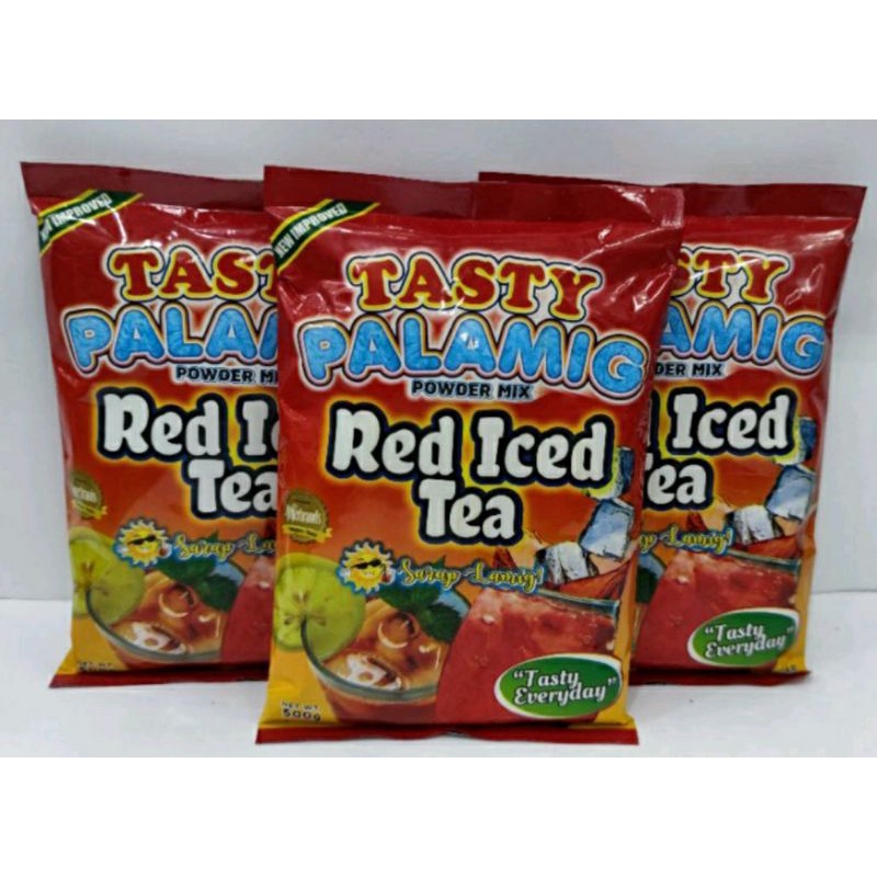 TASTY RED ICE TEA PALAMIG (500grms) Shopee Philippines