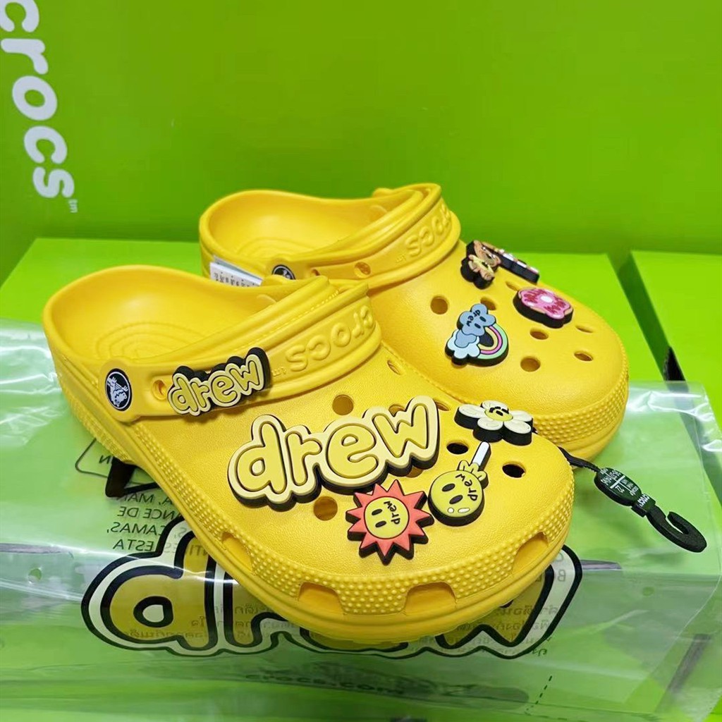 Crocs new design women's shoes sandals justin bieber Shopee Philippines