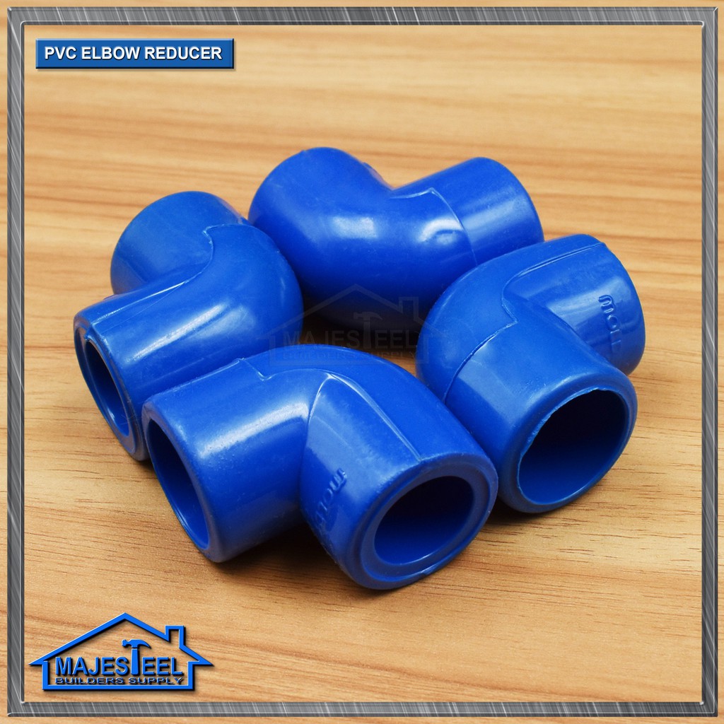 PVC BLUE Water Pipe Fittings Reducer Sold per piece (Majesteel