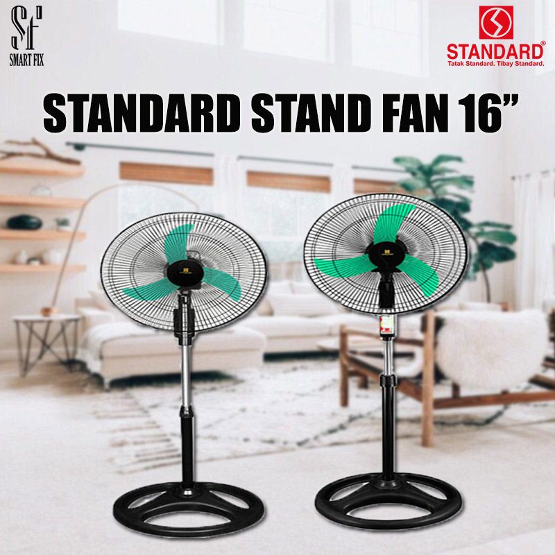 Standard Electric Fan Stand Fan 16" SSM 16B/ STS 16 Shopee Philippines