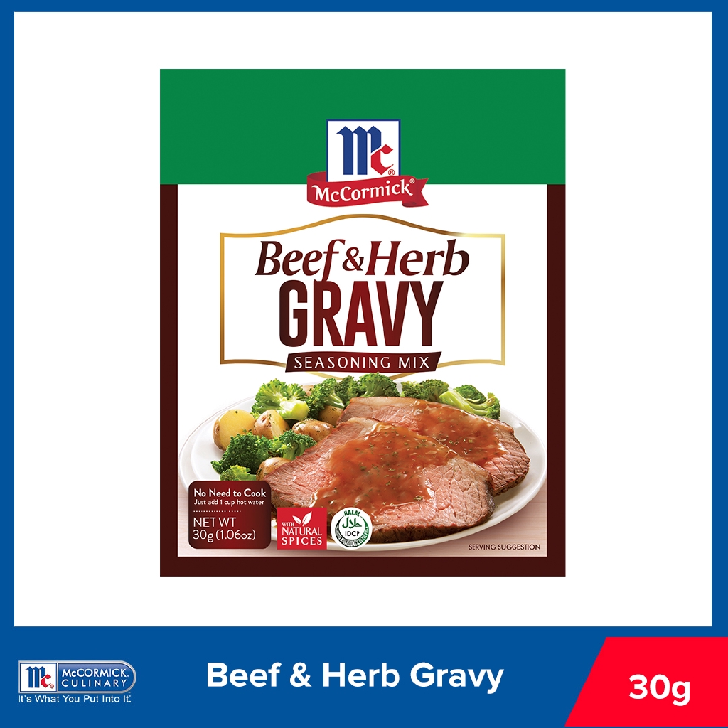 McCormick Beef & Herb Gravy 30g Shopee Philippines