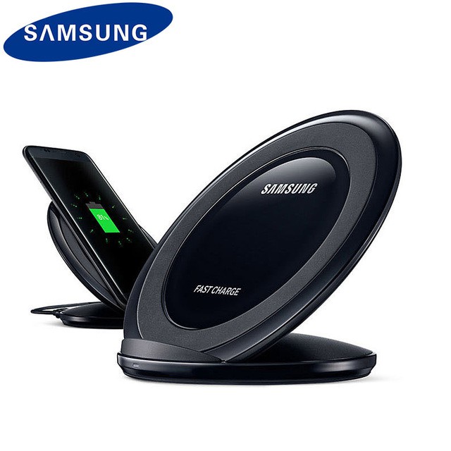 Original SAMSUNG QI Fast Wireless Charger Pad Standing For