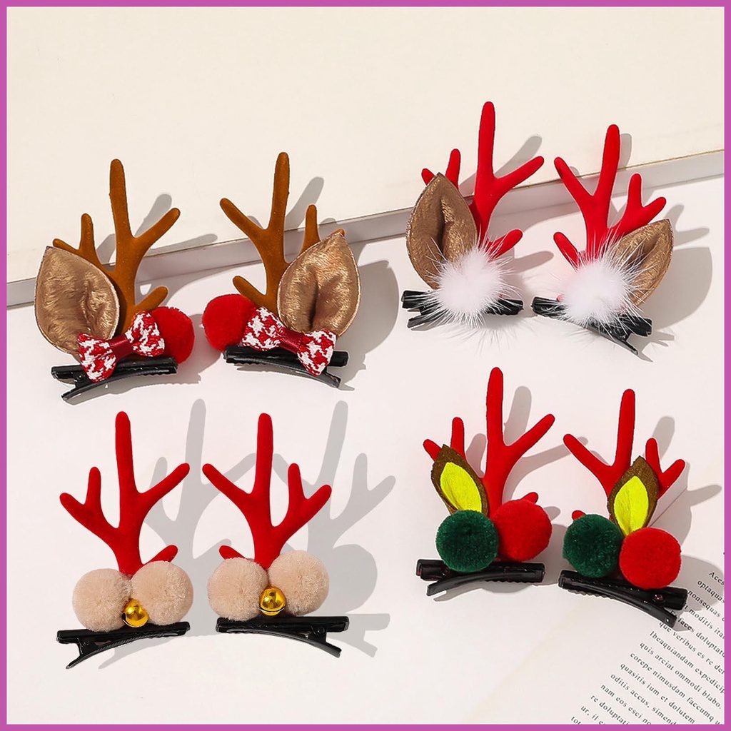 Hair Pins Reindeer Hair Clips for Girls Animal Horn / Ears Hair Clips