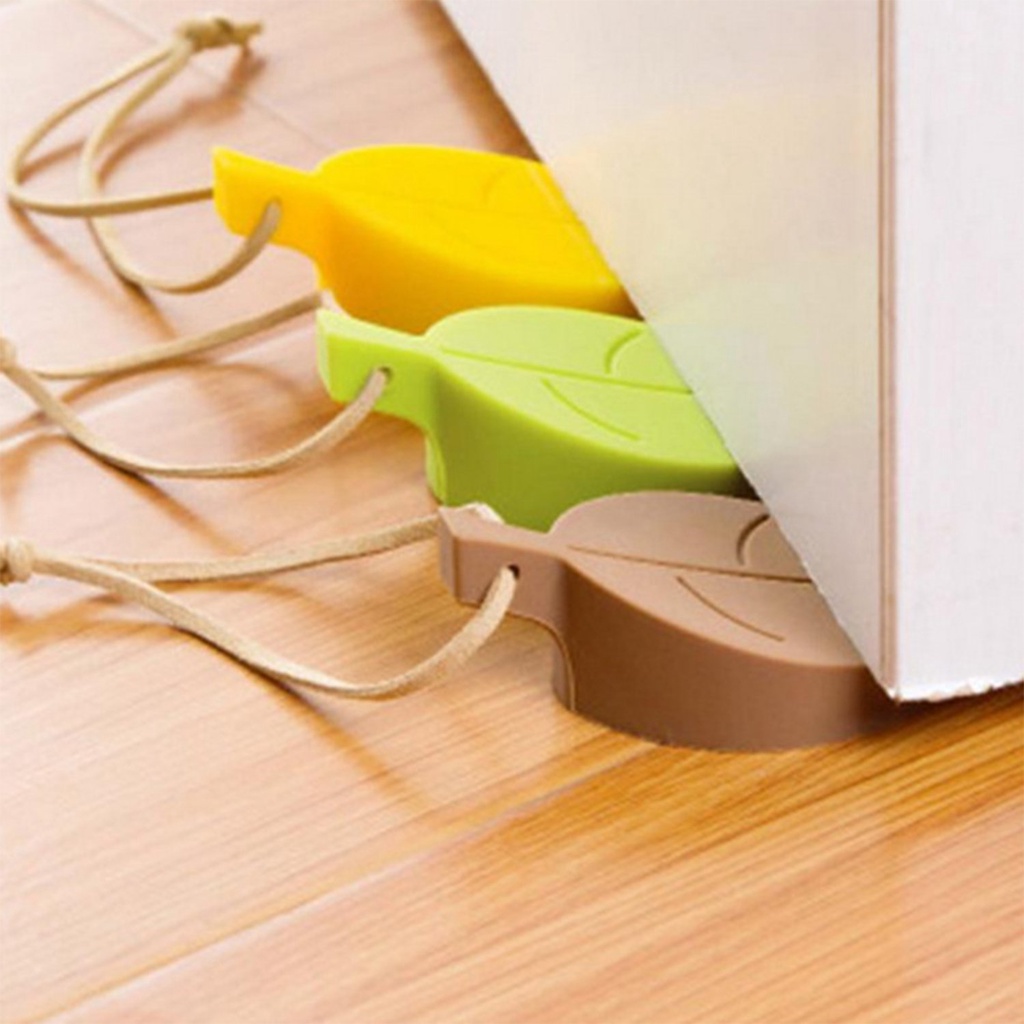 Leaf Shape silicone Door Stopper Retaining Door Stopper silicone