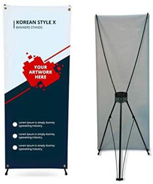 X Banner Promo Tarpaulin Stand 2x5' (Premium Heavy Duty) Shopee