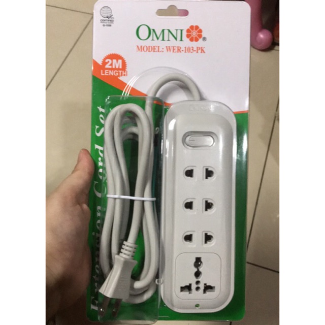 OMNI EXTENSION CORD SET Shopee Philippines