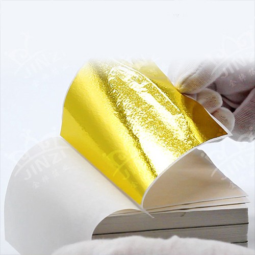 CHK 100 sheets of gold silver and tin foil paper gold foil paper silver