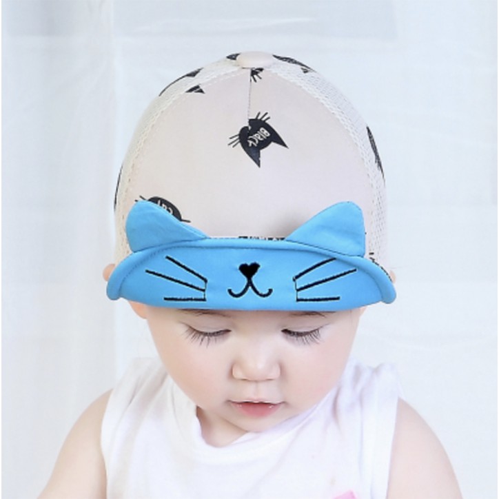 Black Cat Korean Cap Kids Hats Cool Kids Hat trendy Kids Hats Cute Baby