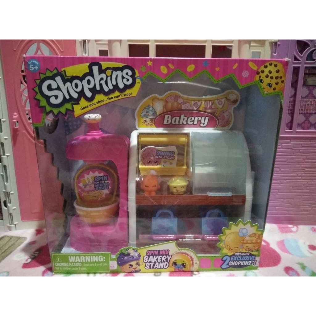 Original Shopkins S2 Spin Mix Bakery Stand Play Set Shopee Philippines