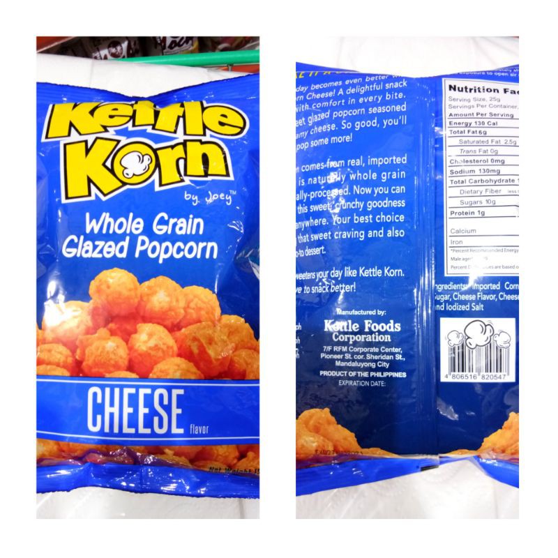 Caramel Kettle Corn Nutrition Facts Besto Blog