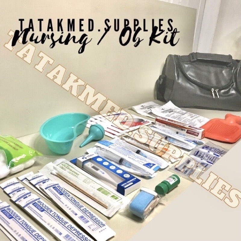 Nursing Kit / OB BAG / PHN KIT / Community Bag / Basic Kit (60 Items