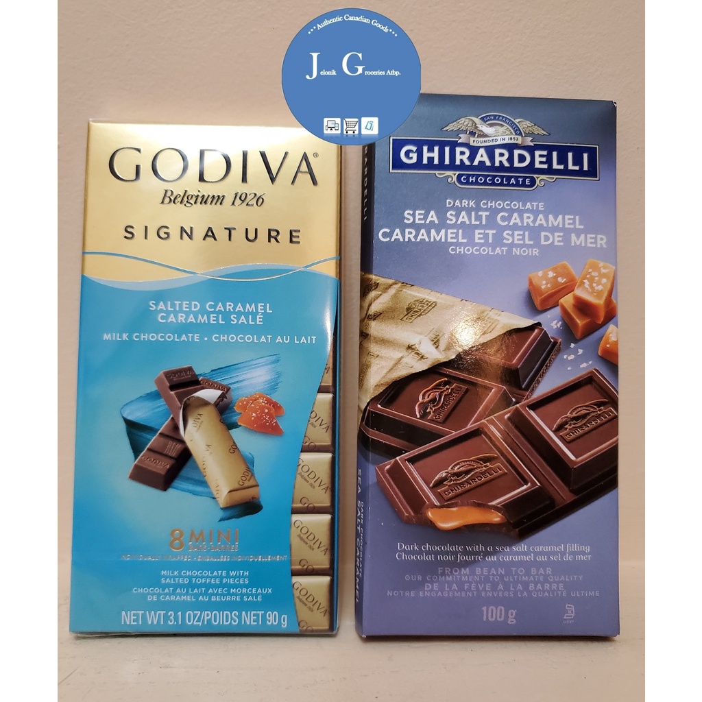 Godiva and Ghirardelli Imported Chocolates from CANADA Shopee