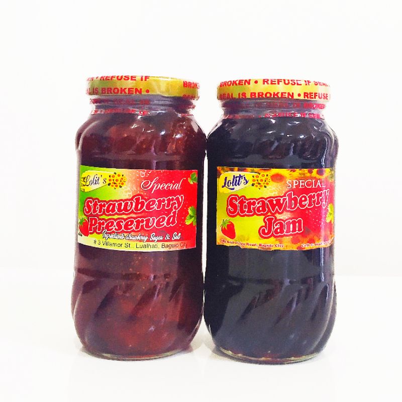 Baguio Pasalubong Strawberry Jam/Preserved Shopee Philippines