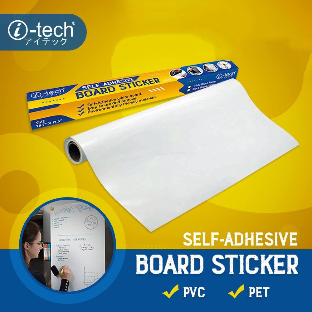 iTech SelfAdhesive White Board Sticker Shopee Philippines