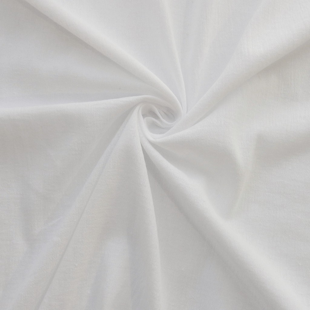 Bedsheet Plain White Cotton Fabric 96” Shopee Philippines