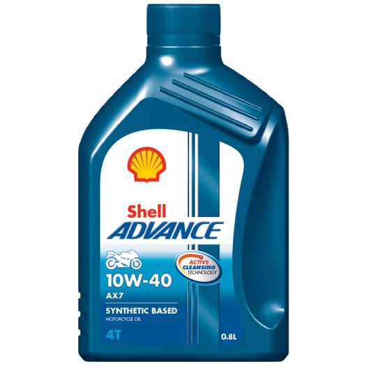 Shell Advance 4T AX7 10W40 800mL Motorcycle Oil Shopee Philippines