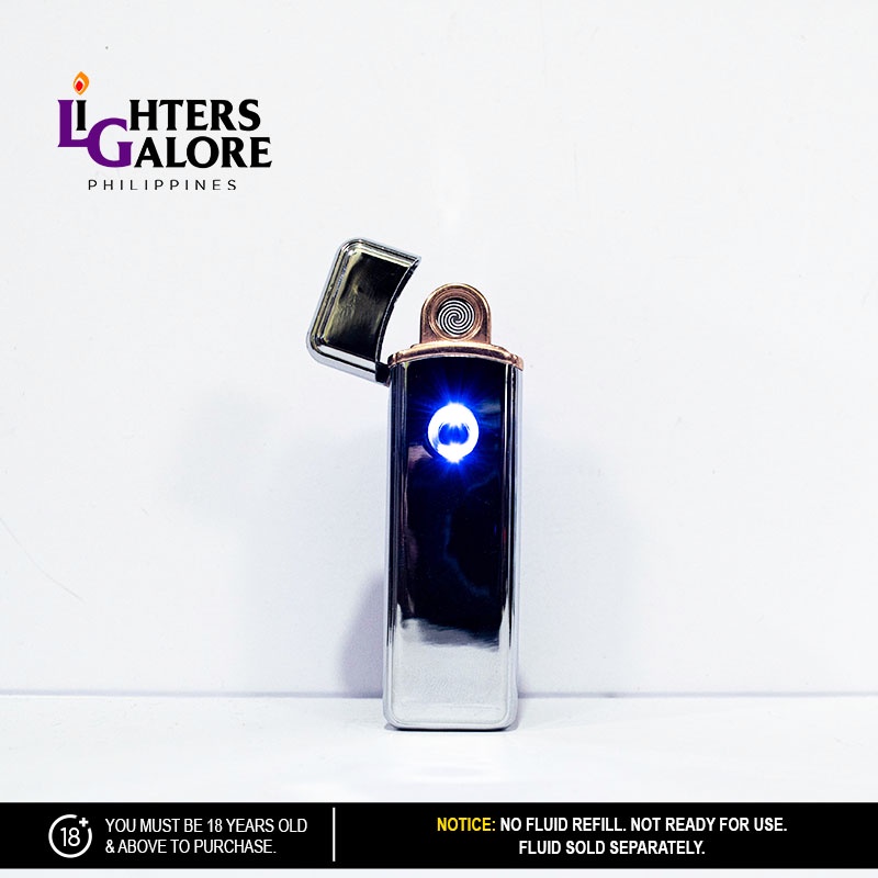 Lighters Galore RECHARGEABLE LIGHTER 196 (BRANDLESS, ROSE GOLD TRIM