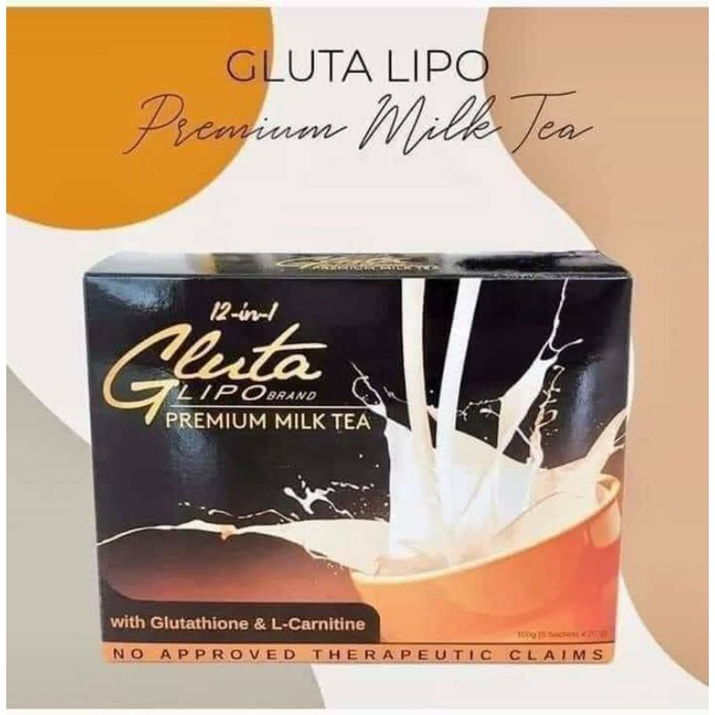 Gluta Lipo Premuim Milk Tea or Gluta Lipo Coffee Shopee Philippines