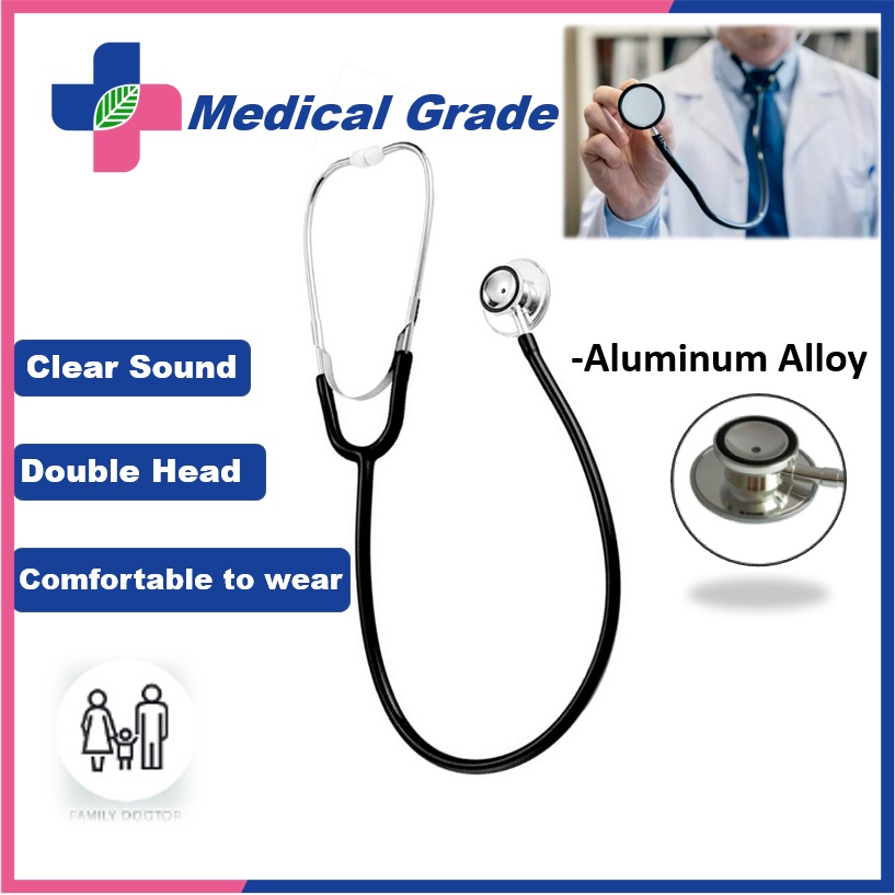 Stethoscope Doctor Medical Grade Multifunction Dual Head Stethoscope