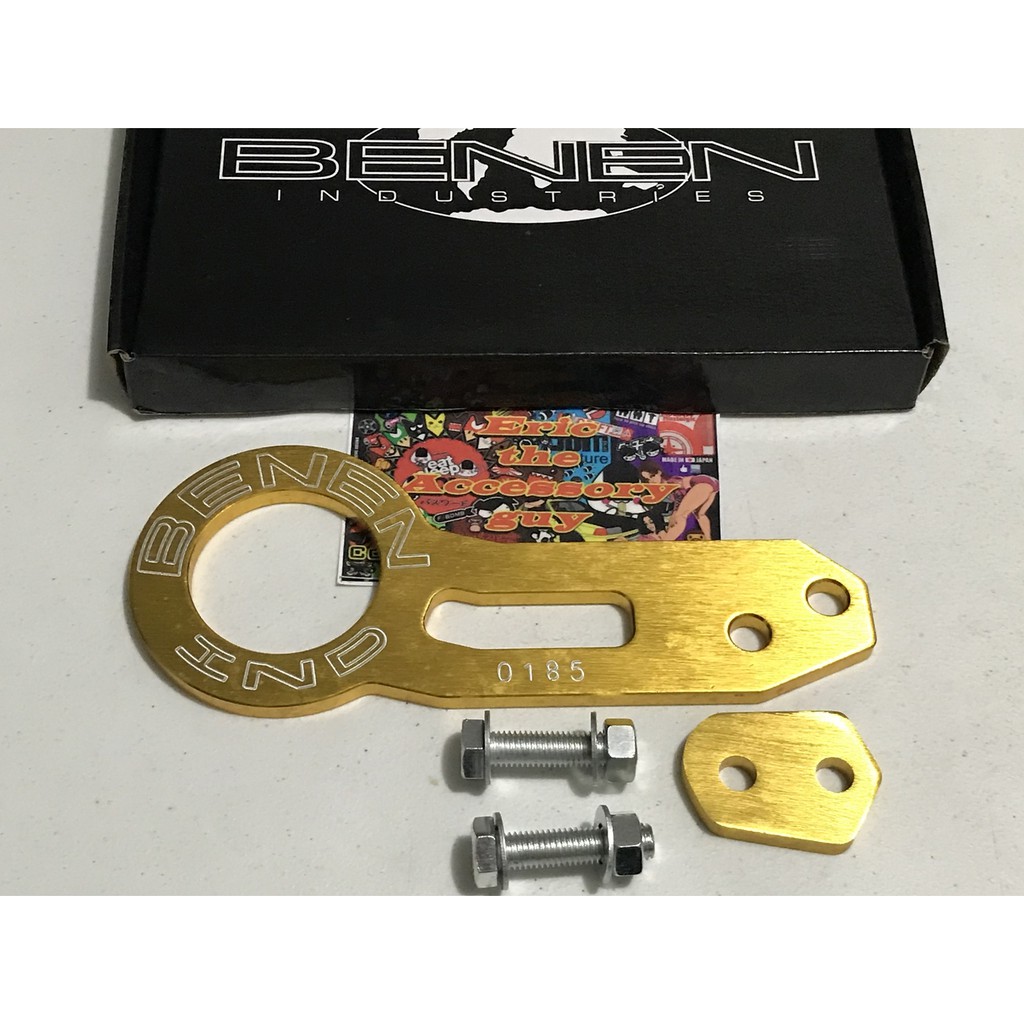 Benen rear tow hook(gold) Shopee Philippines
