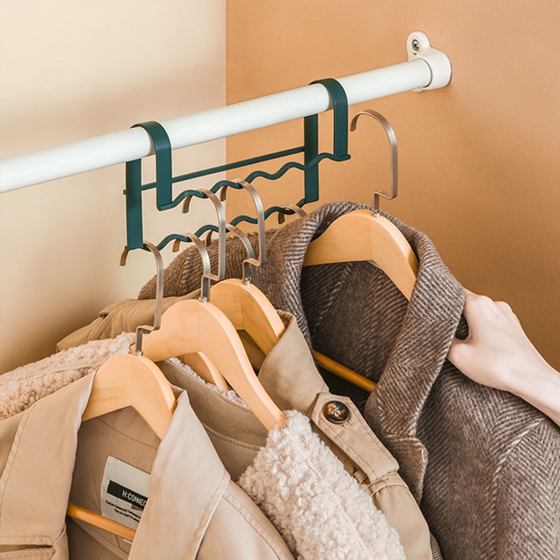 Nordic Decorative Clothes Rack Wrought Iron Hanging Shelf Bedroom Storage Drying Racks