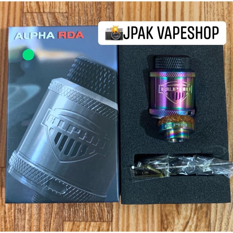 LEGIT ALPHA RDA RAINBOW (RANDOM COLOR FOR EXTRA DRIP TIP) Shopee