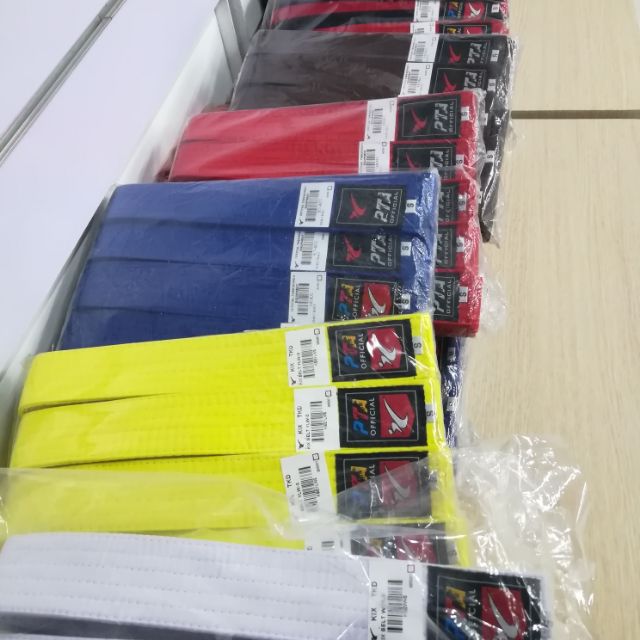 Taekwondo Belt with PTA logo Shopee Philippines