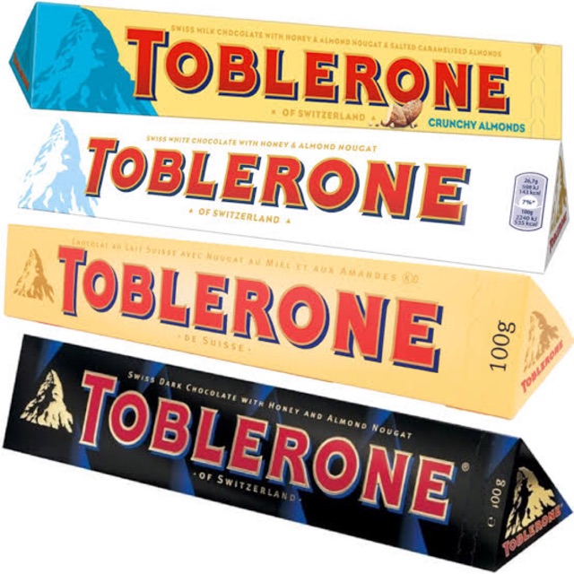 (S) Toblerone Chocolates 100g Shopee Philippines