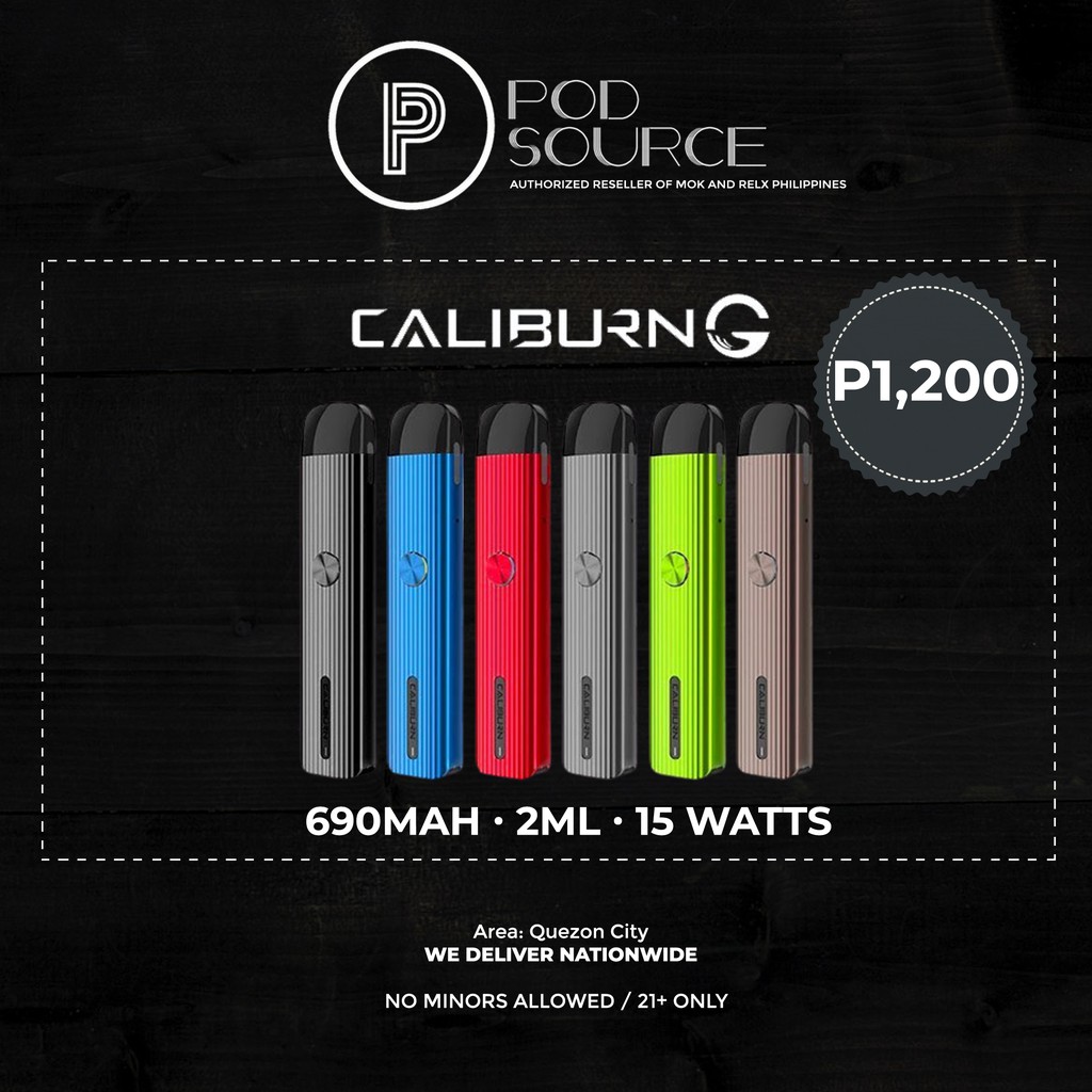 [COD] [AUTHENTIC] Uwell Caliburn G Pod System Starter Kit