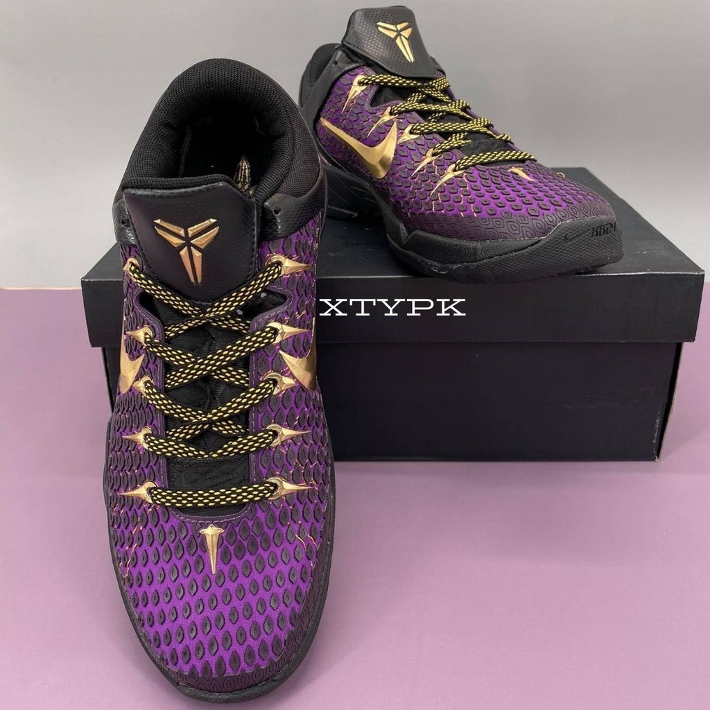 NIKE KOBE 7 VIOLET LOW CUT BASKETBALL SNEAKER SHOES FOR MEN Shopee