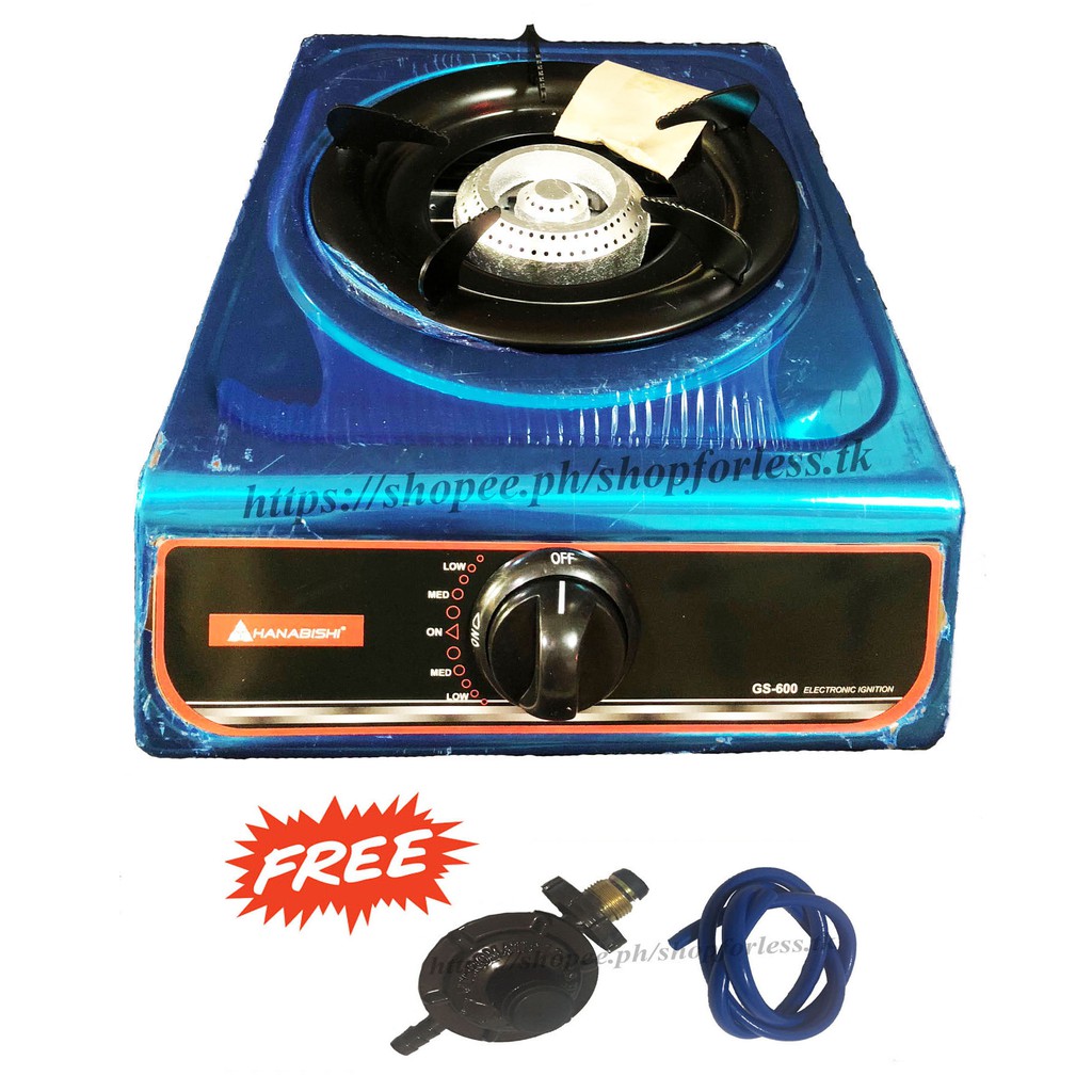hanabishi single burner gas stove gs600 Shopee Philippines