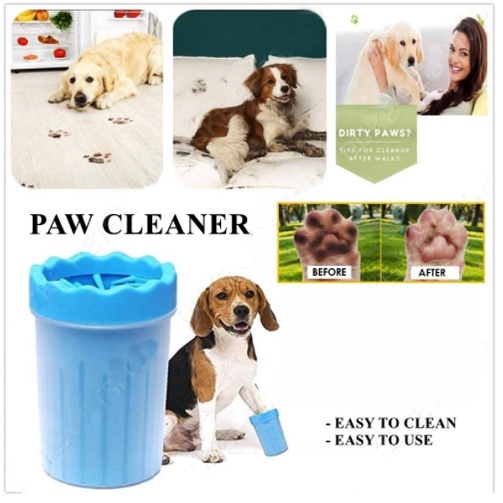 Portable Pet Dog Paw Cleaner Cup Dog Foot Cleaner Large Dog Cat