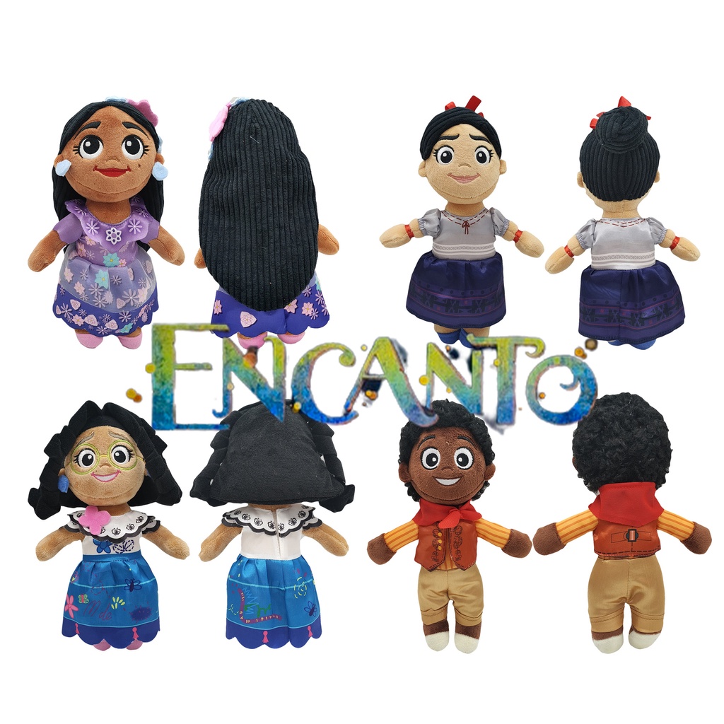 2022 Encanto New Movie Cartoon Mirabe Plush Disney Encanto Doll Cartoon