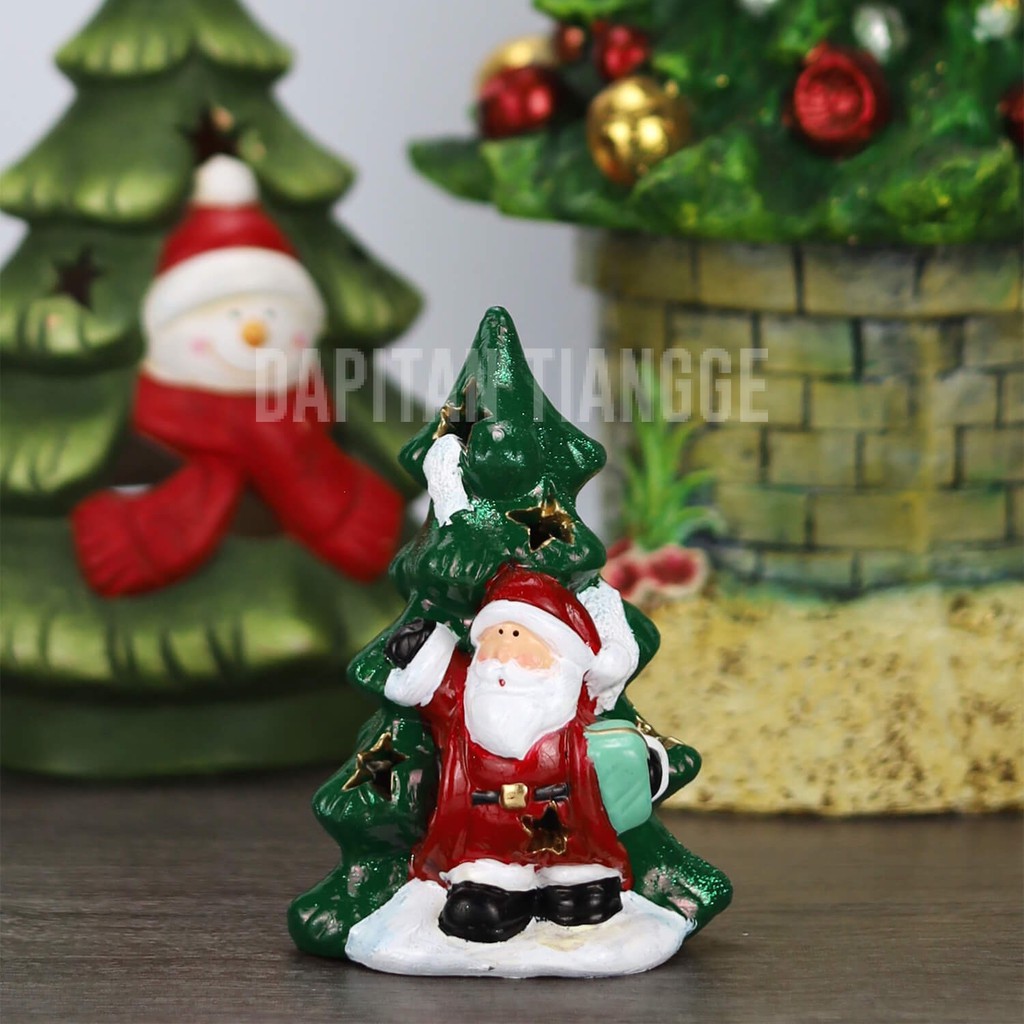Mini Santa Christmas Tree Tabletop Decor Dapitan Tiangge