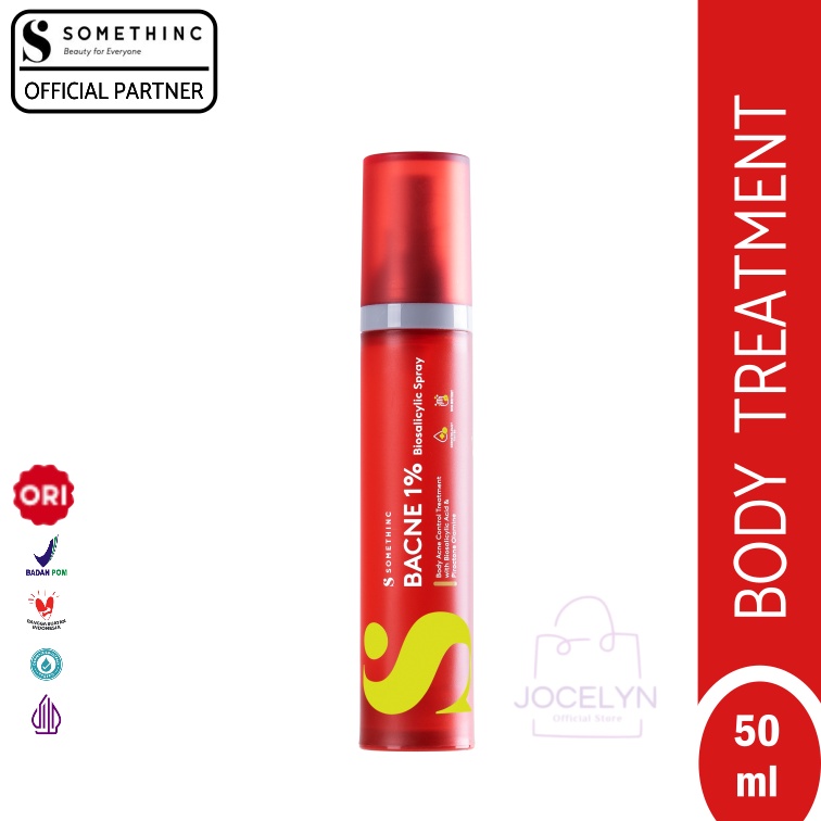 Somethinc Bacne 1 Biosalicylic Spray Acne Body Back Itching