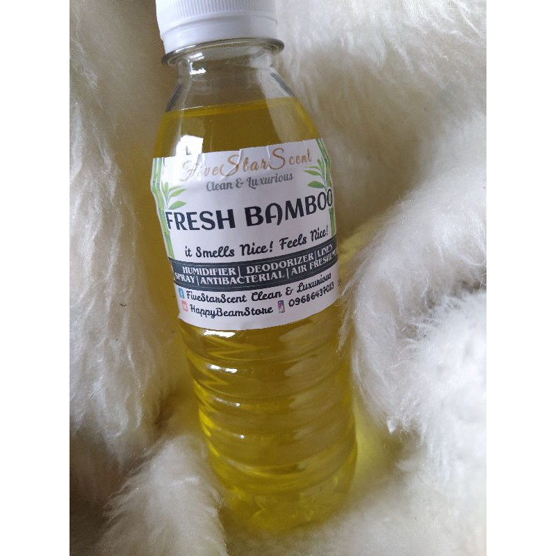LEGIT! Fresh Bamboo Relaxing Scent By FiveStarScent(250ml) Shopee