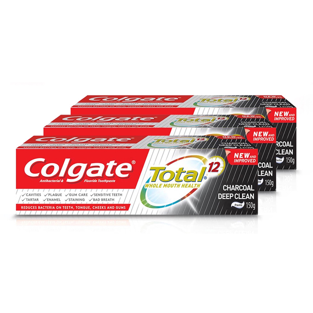 Colgate Total Charcoal Deep Clean MultiBenefit Antibacterial