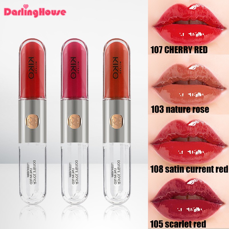 [ReadyStock] Italy KIKO milano Lip Gloss unlimited double touch 6ml