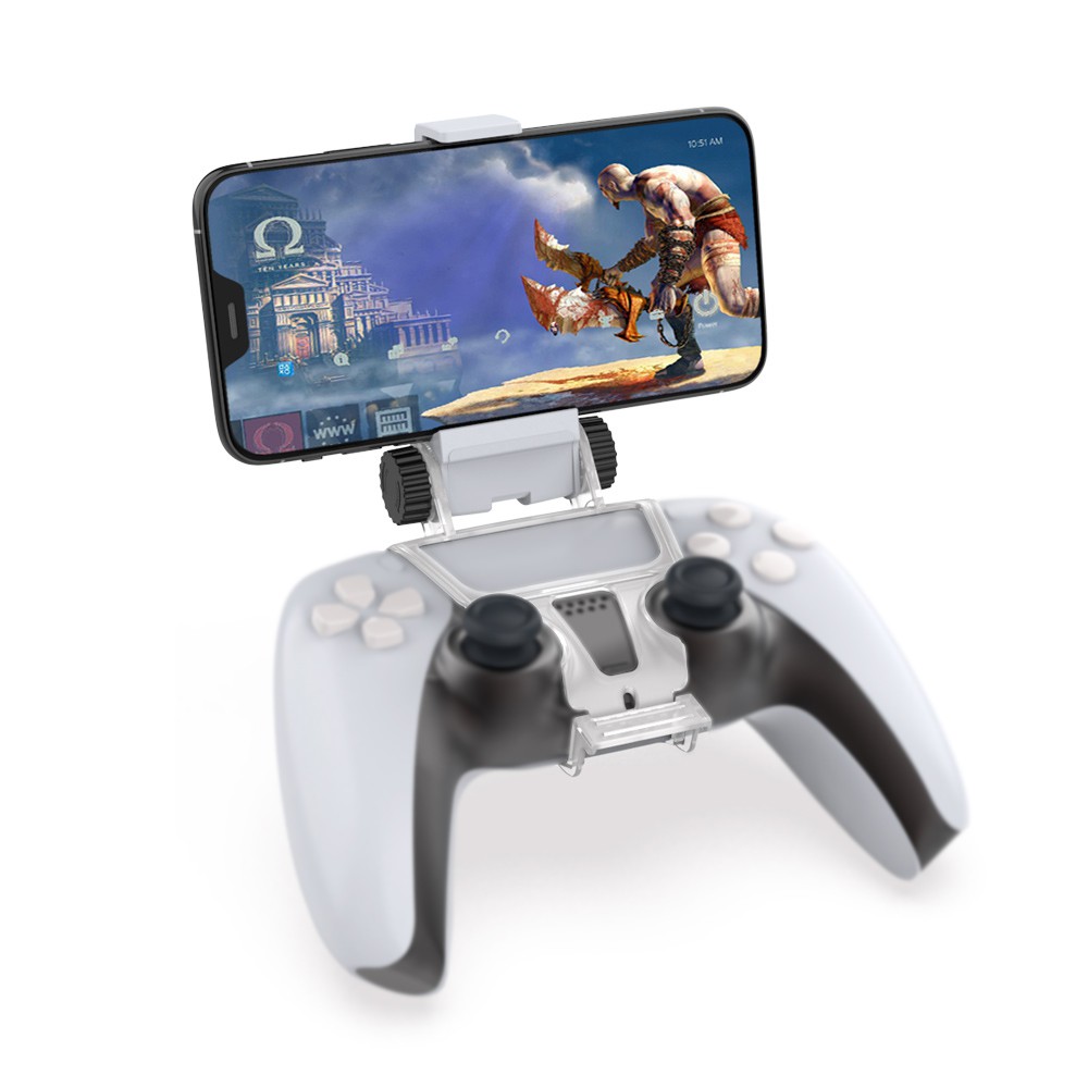 Stiger Phone Clip Holder for PS5 Controller Foldable Mobile Phone Stand