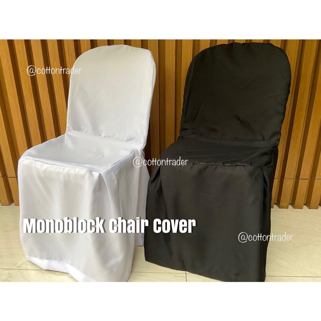 Monoblock Chair Cloth Cover (READY MADE) Shopee Philippines