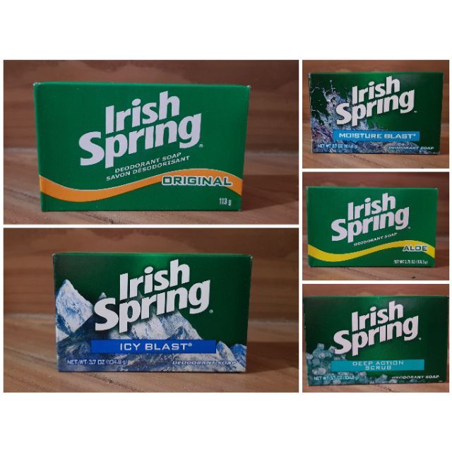 Irish Spring Bath Bar Soap, Original, Ounce, 12 Count (Pack Of 1