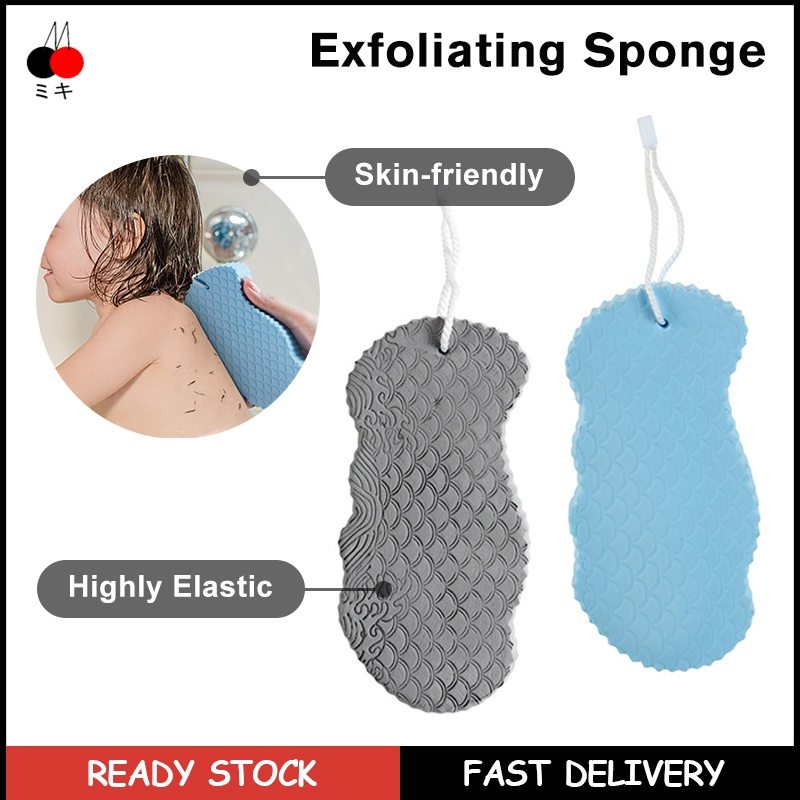 1pcs Exfoliating Sponge,3D Bath Sponge Shower Brush for Adults Kids and