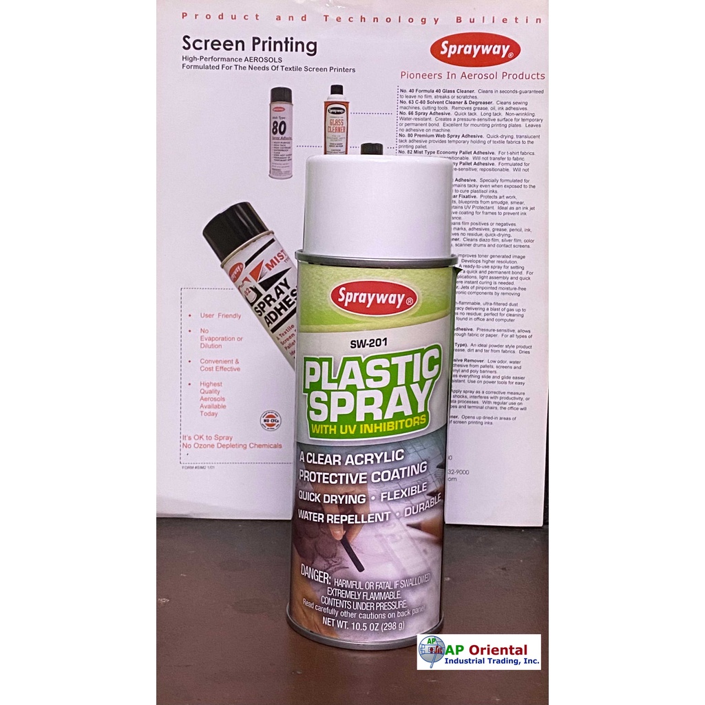 Plastic Spray Clear Fixative, Protects Artwork, Proofs, Photos