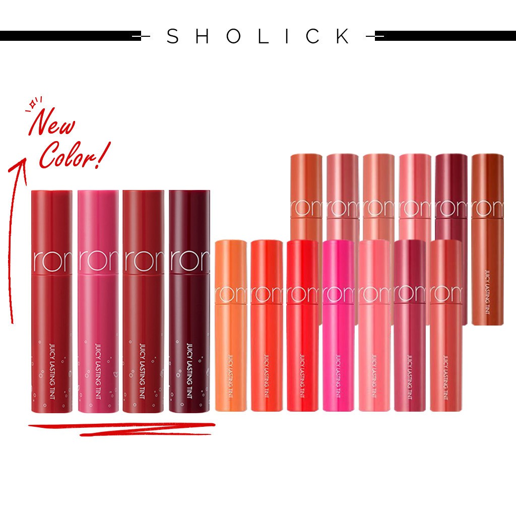 [ROMAND] Rom&nd Juicy Lasting tint 5.5g (17 colors to choose) ★ NEW
